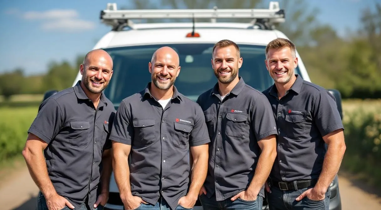 L'équipe de techniciens certifiés RGE de Vendée PAC Énergie, installateurs de pompes à chaleur en Vendée